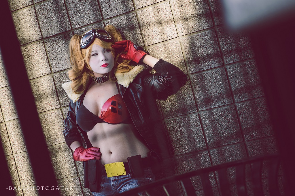 cosplay dc comics poison ivy harley quinn